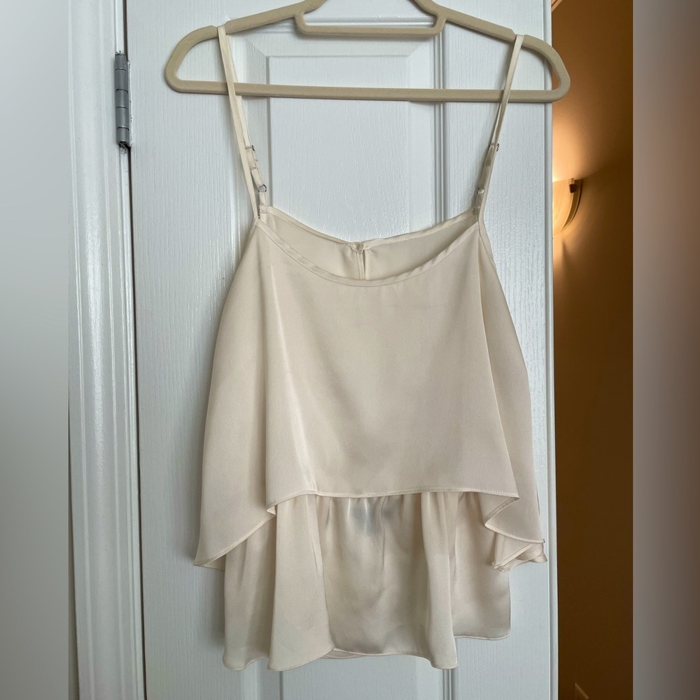 Open-Back, Silky Tank Top